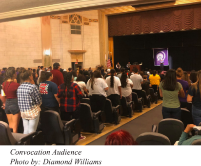 Fall 2018 Convocation Audience