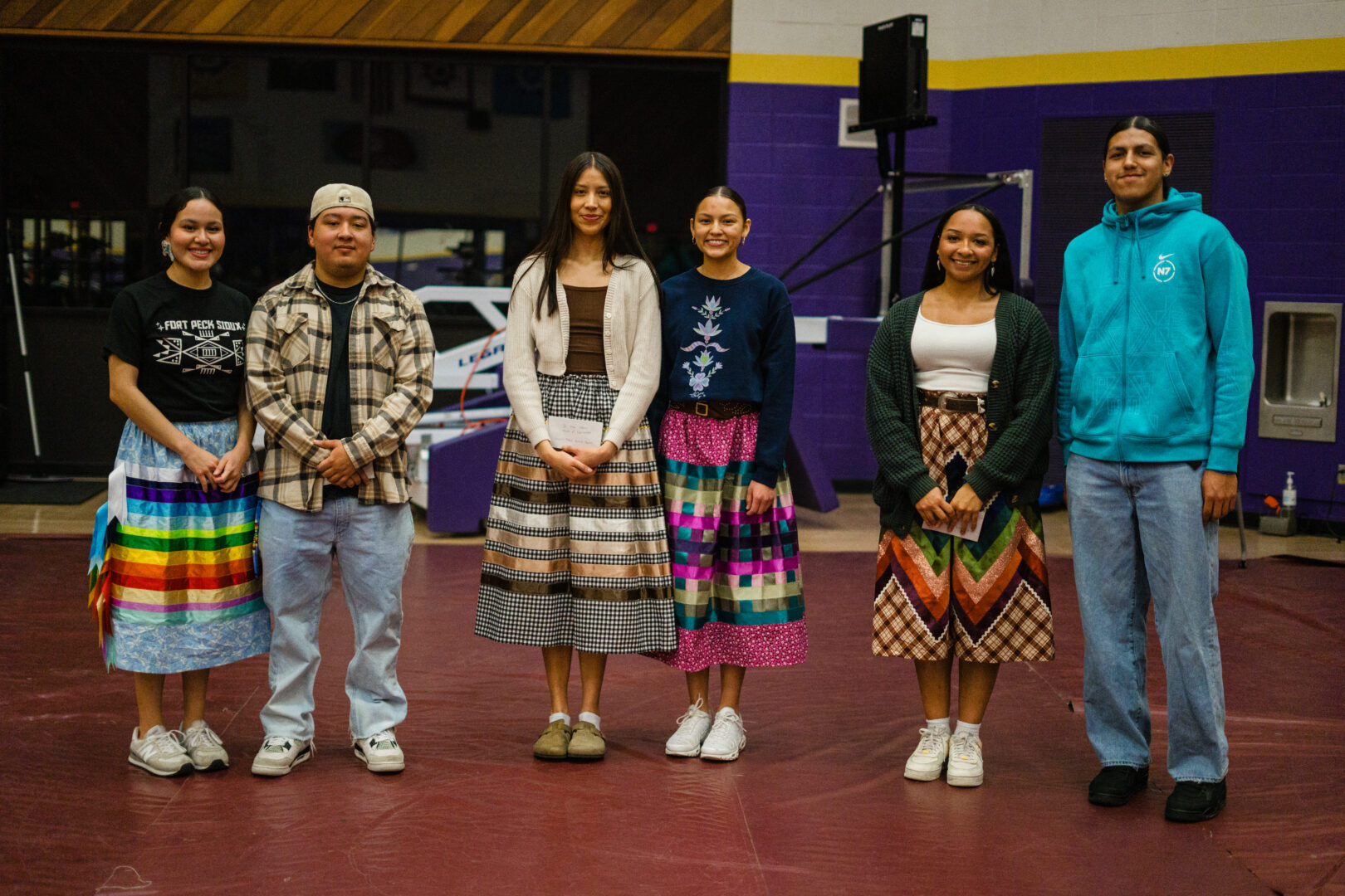 Potato Dance Champions
As pictured from L to R: Sara Bointy, Darren Hill Jr. Tawiyaka Star Comes Out, Hehaka Fraizer, Amaya Bonilla Harris, AJ Ellenwood.