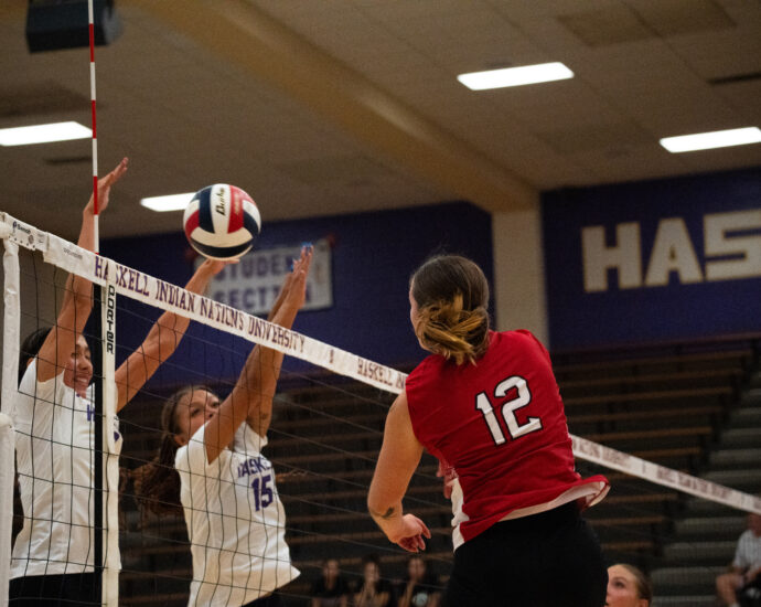Haskell gets the block