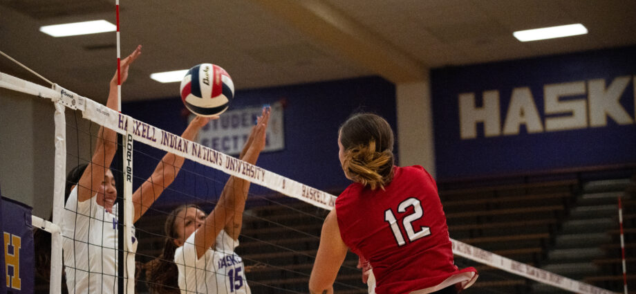 Haskell gets the block